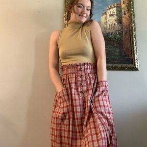 Plaid Skirt